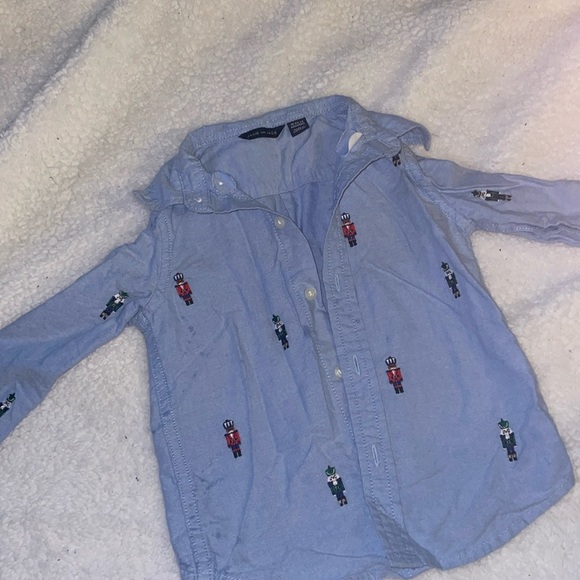 Other - GUC Janie and Jack nutcracker button down shirt